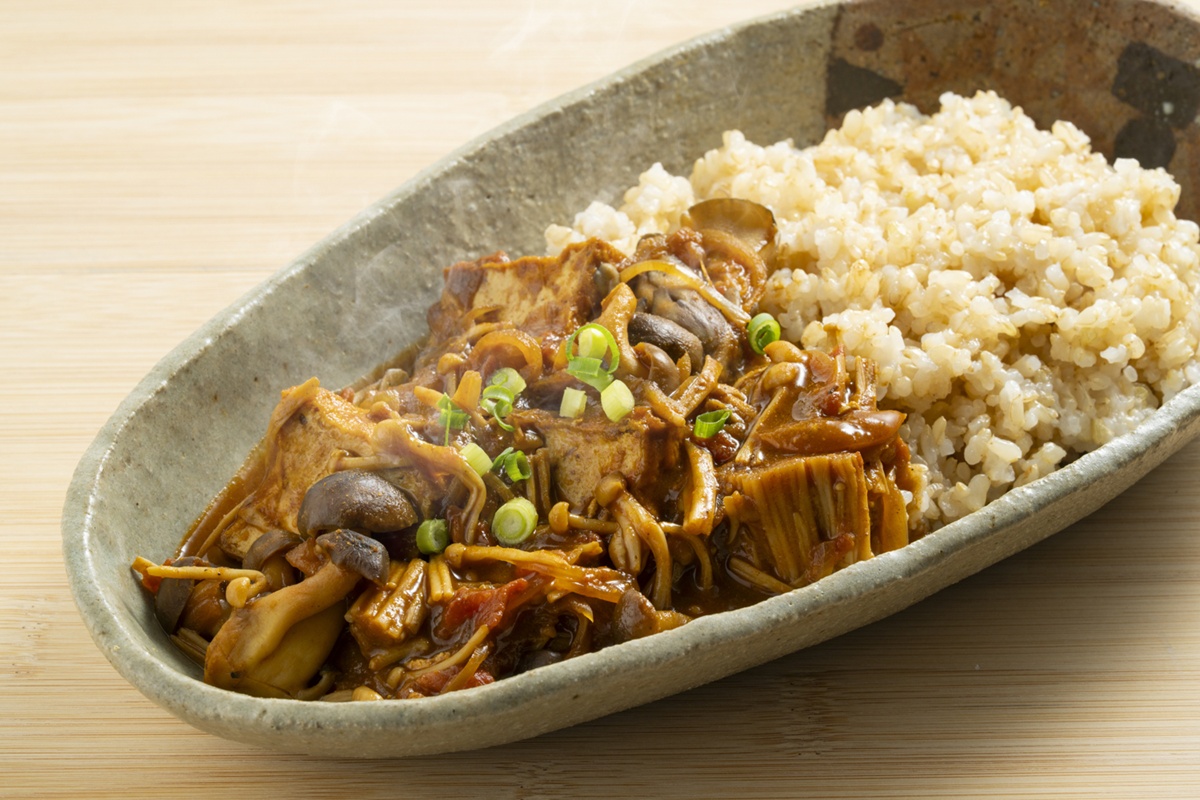 きのこたっぷり玄米ベジカレー