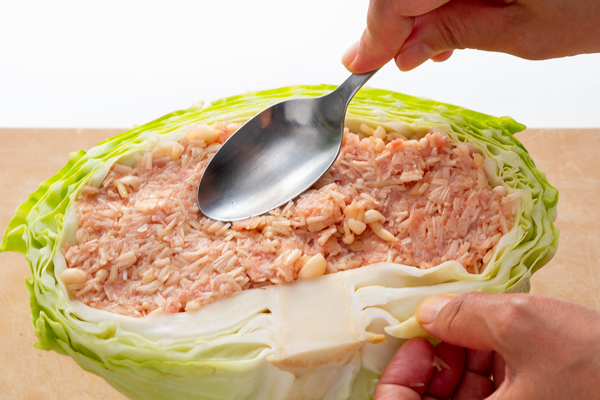 巻かないロールキャベツ