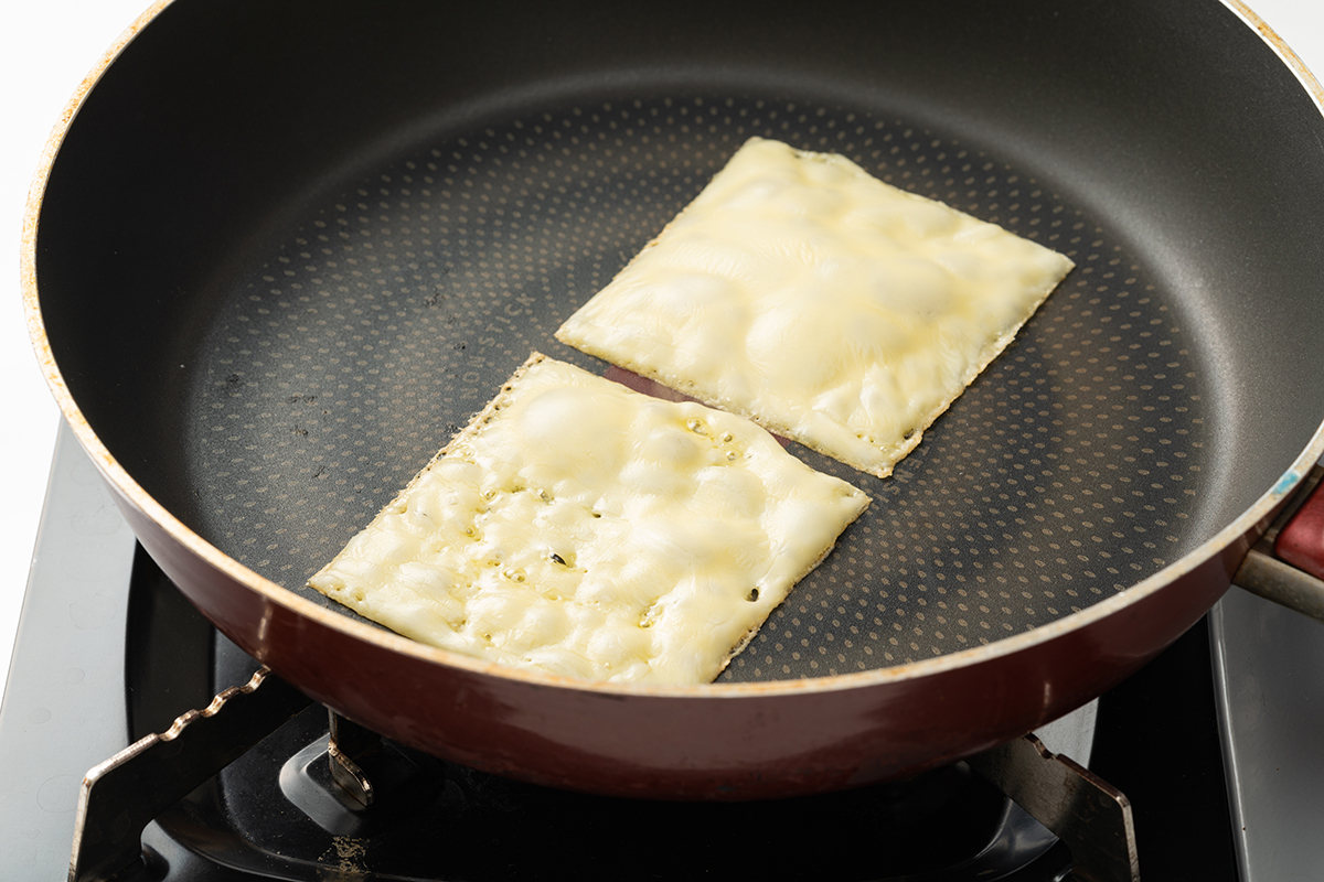 えのきのカリカリチーズ焼き